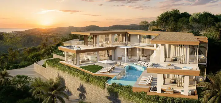 Cohiba Villas — вилла с видом на море в Лаяне, Пхукет