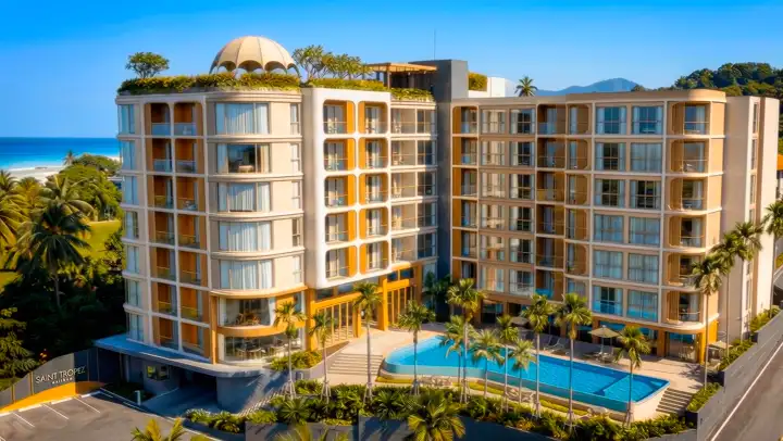 Saint Tropez Naithon — кондоминиум у пляжа най тон в Най Тоне, Пхукет