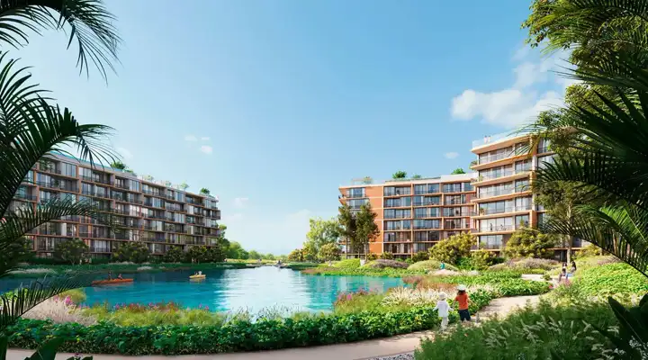Skypark Elara — кондоминиум у озёр laguna lakelands в Банг Тао, Пхукет